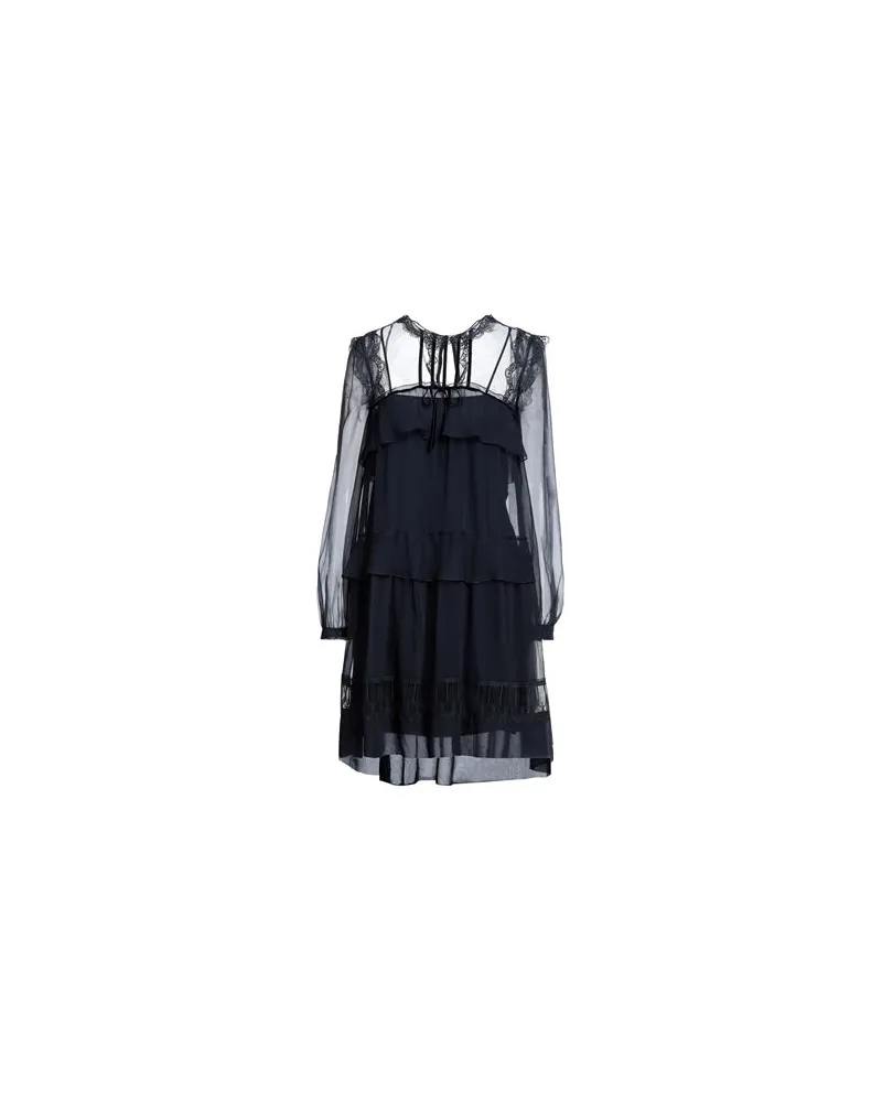 Alberta Ferretti KLEIDER - Mini-Kleiderauf YOOX.COM Marineblau