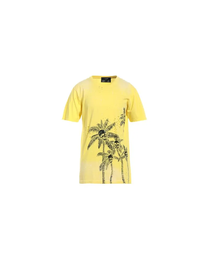 DOMREBEL TOPS - T-shirtsauf YOOX.COM Gelb