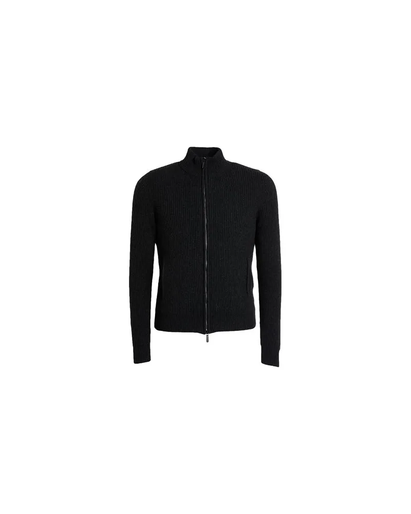 MOORER STRICKWAREN - Strickjackenauf YOOX.COM Braungrau