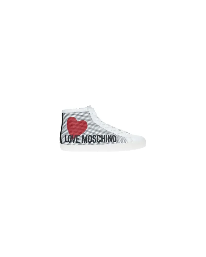 Moschino SCHUHE - Sneakersauf YOOX.COM Weiß