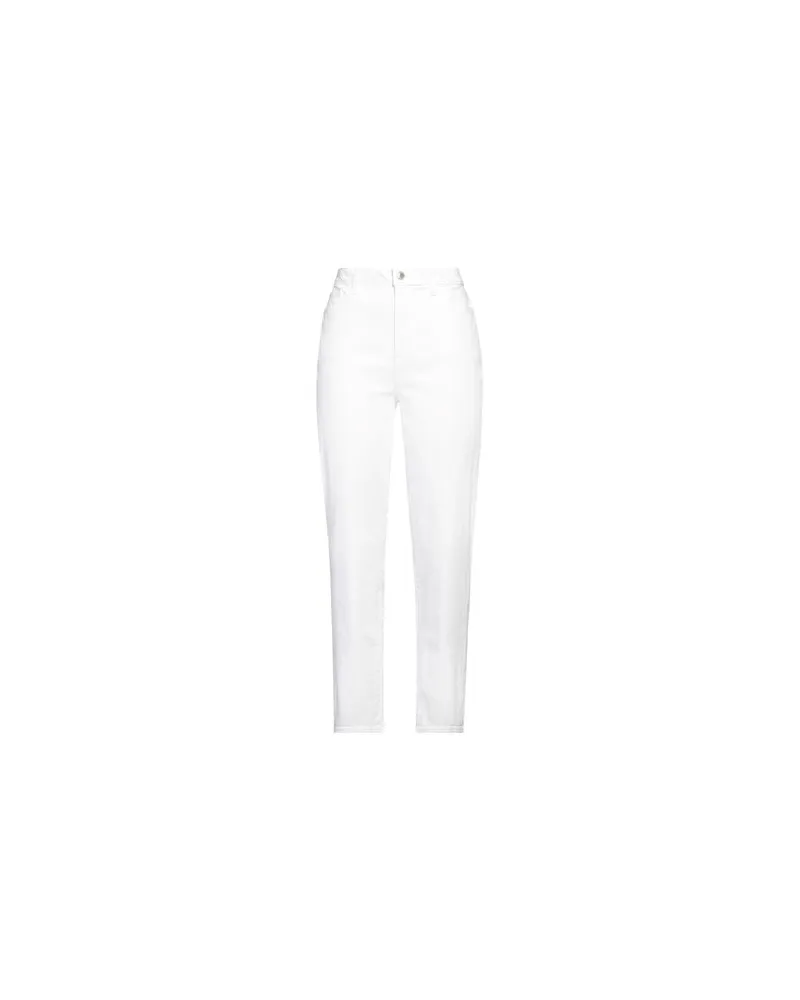 Guess HOSEN & RÖCKE - Jeanshosenauf YOOX.COM Weiß