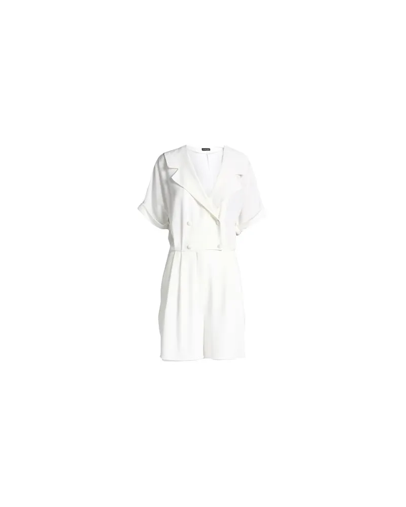 Emporio Armani OVERALLS - Jumpsuitsauf YOOX.COM Weiß