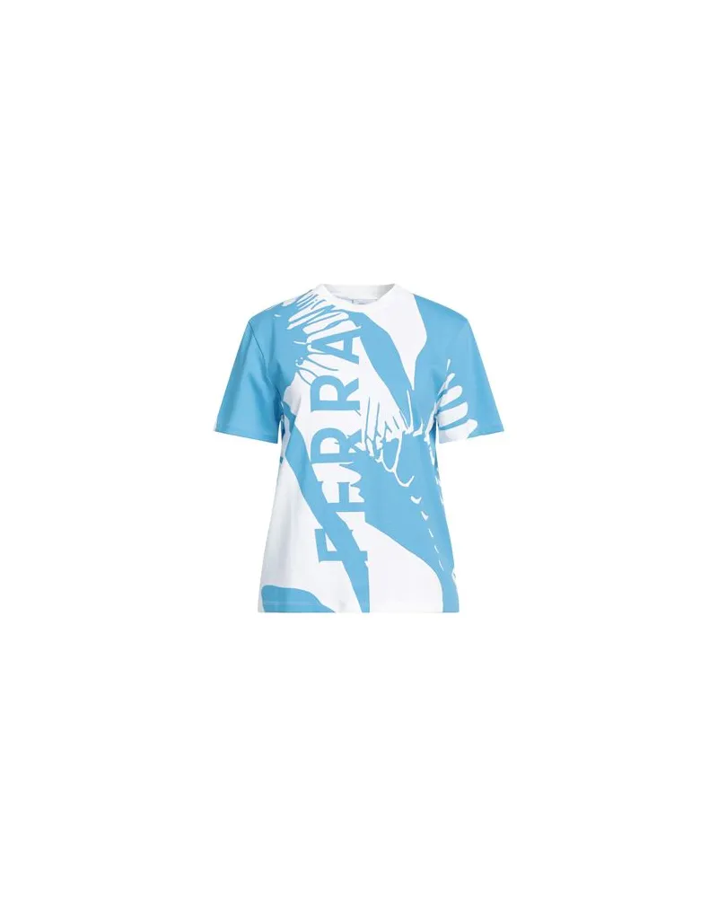 Ferragamo TOPS - T-shirtsauf YOOX.COM Azurblau