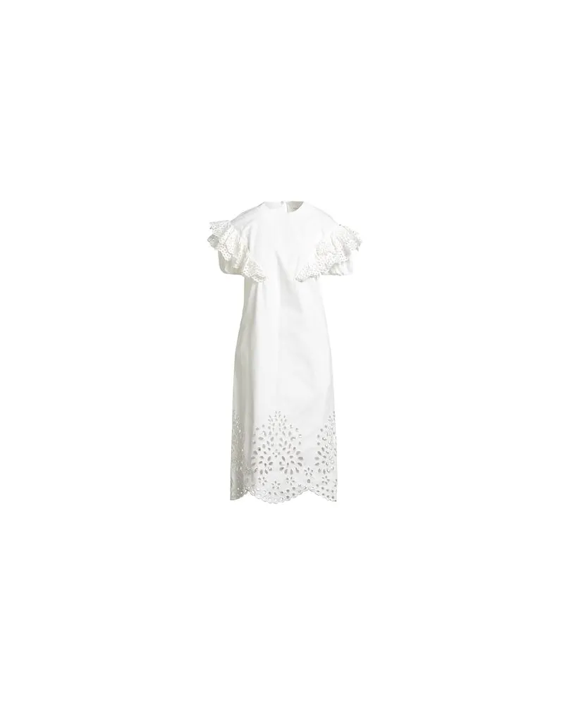SPORTMAX KLEIDER - Midi-Kleiderauf YOOX.COM Weiß