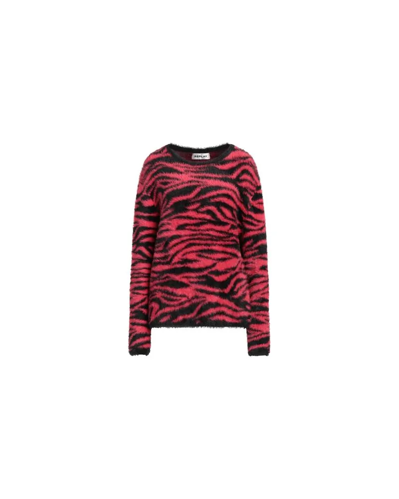 Replay STRICKWAREN - Pulloverauf YOOX.COM Fuchsia