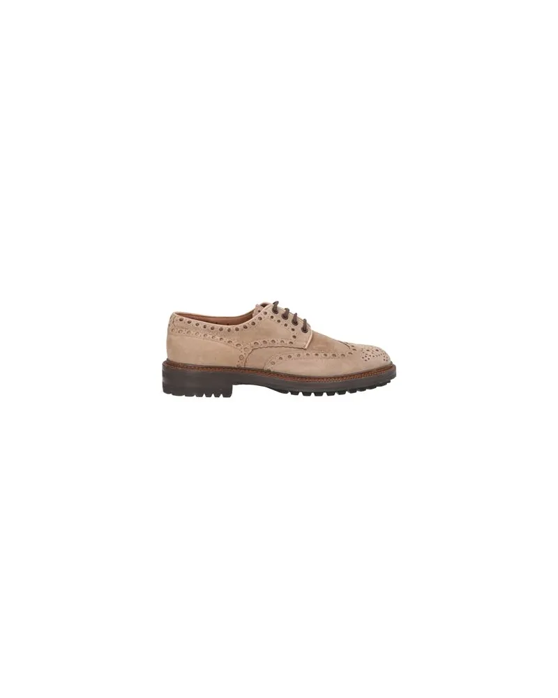 Santoni SCHUHE - Schnürschuheauf YOOX.COM Hellbraun