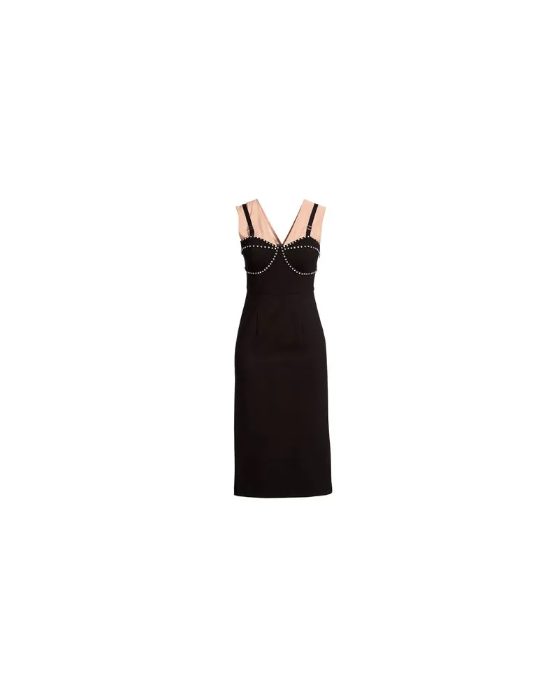 Actitude by Twinset KLEIDER - Midi-Kleiderauf YOOX.COM Schwarz