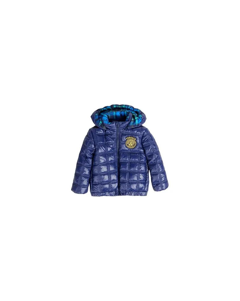 Versace JACKEN & MÄNTEL - Pufferjacken & Daunenjackenauf YOOX.COM Blau