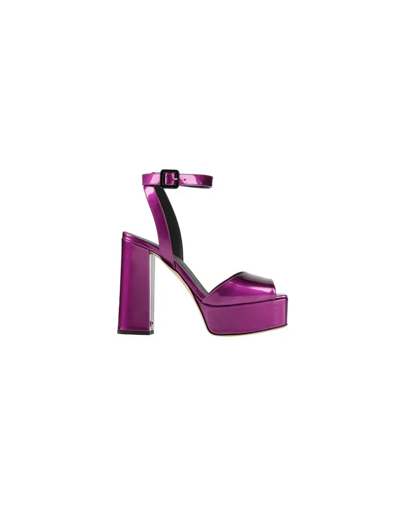 Giuseppe Zanotti SCHUHE - Sandalenauf YOOX.COM Malve