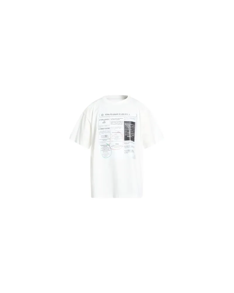 Maison Margiela TOPS - T-shirtsauf YOOX.COM Weiß