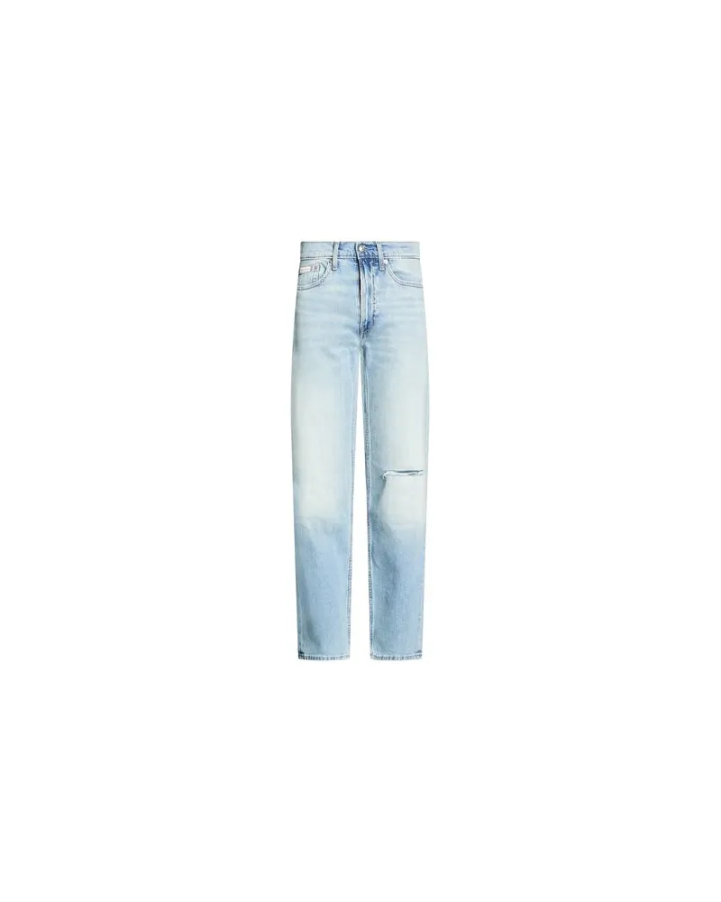 Calvin Klein HOSEN & RÖCKE - Jeanshosenauf YOOX.COM Blau