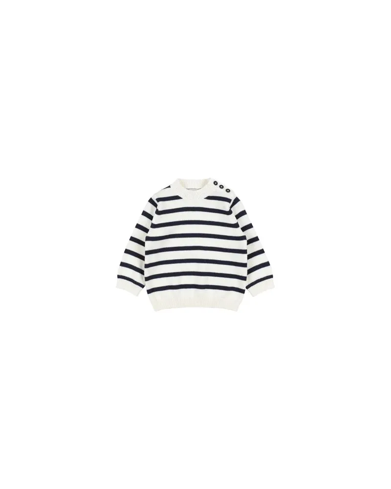 Petit Bateau STRICKWAREN - Pulloverauf YOOX.COM Taubenblau