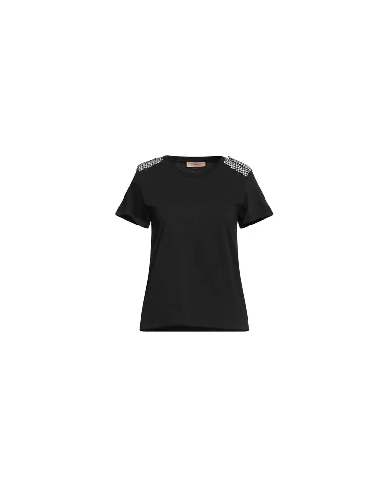 Twin-Set TOPS - T-shirtsauf YOOX.COM Schwarz