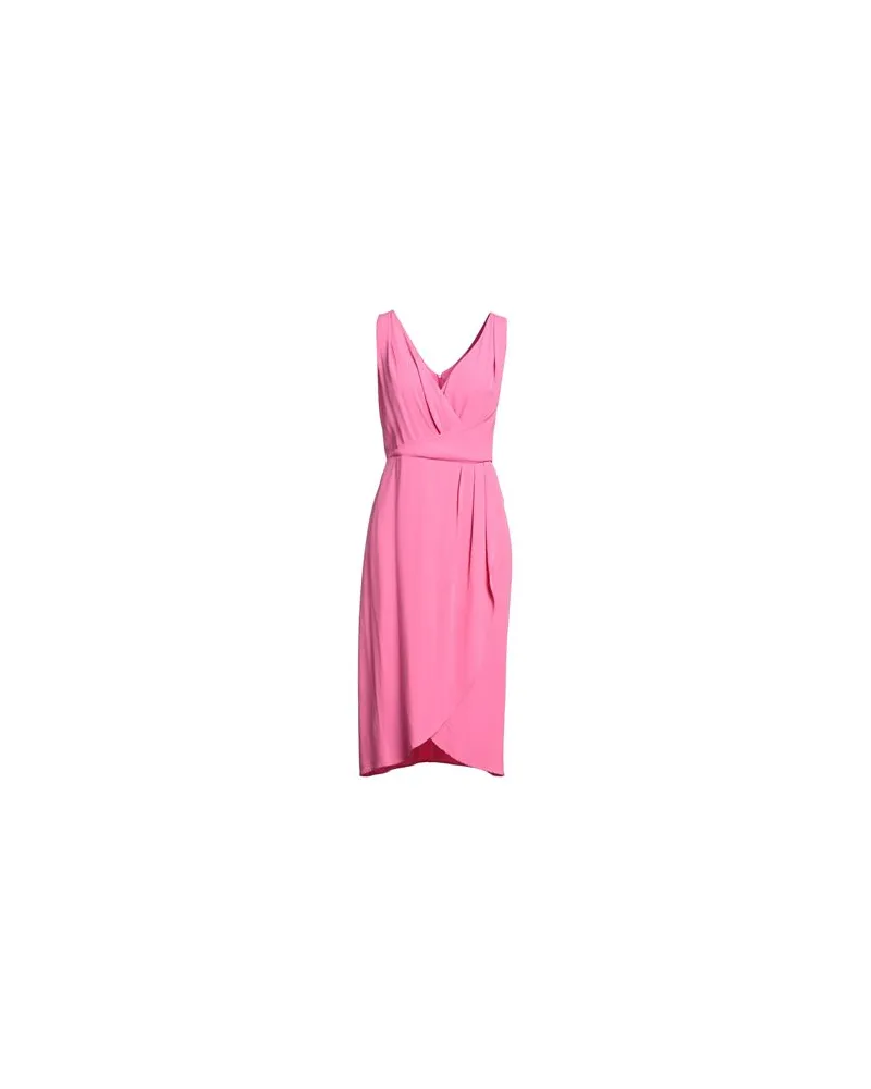 Caractère KLEIDER - Midi-Kleiderauf YOOX.COM Fuchsia