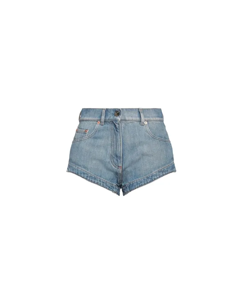 Valentino Garavani HOSEN & RÖCKE - Jeansshortsauf YOOX.COM Blau