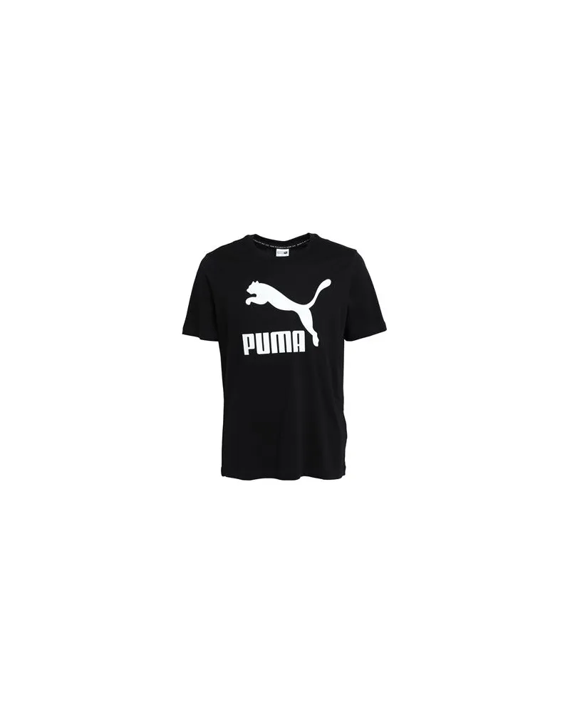 Puma Classics Logo Tee  - TOPS - T-shirtsauf YOOX.COM Schwarz