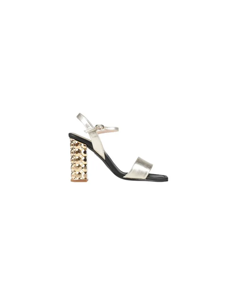Daniele Ancarani SCHUHE - Sandalenauf YOOX.COM Platin