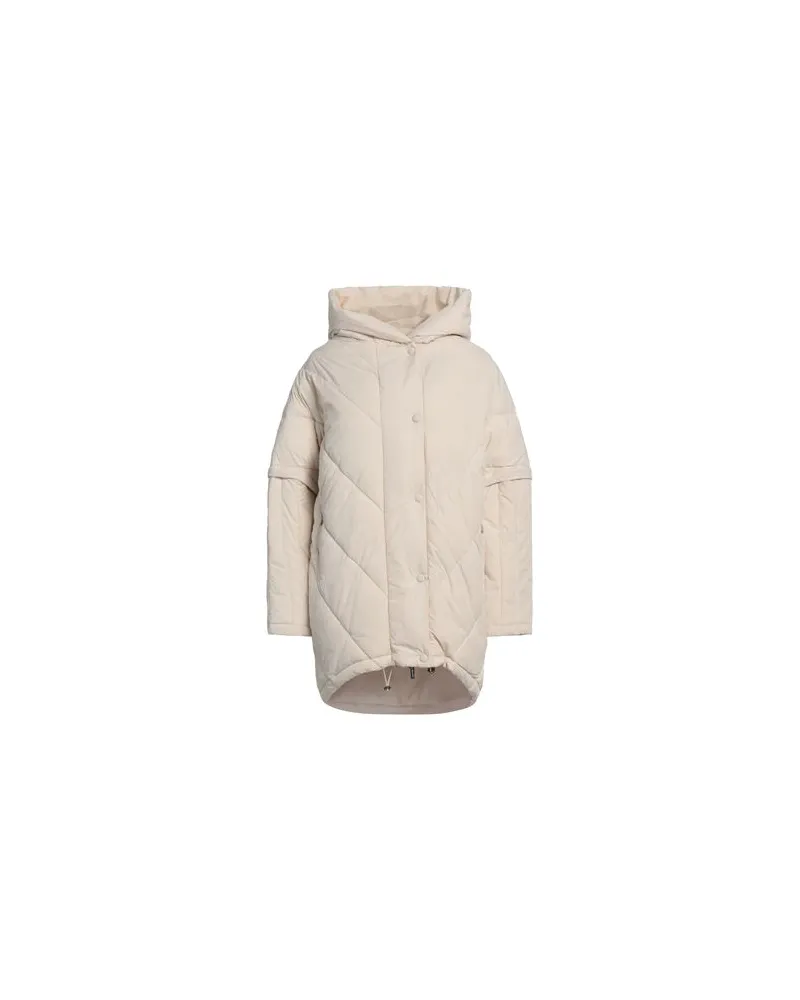 Manila Grace JACKEN & MÄNTEL - Pufferjacken & Daunenjackenauf YOOX.COM Elfenbein