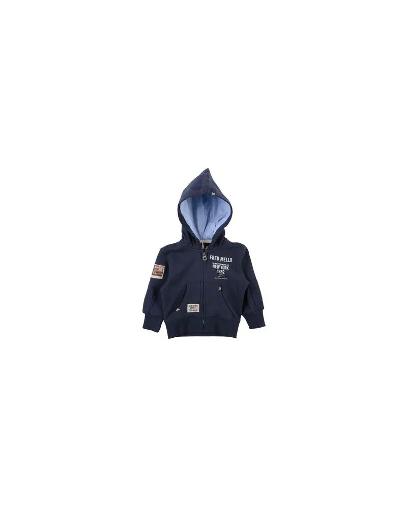 Fred Mello TOPS - Sweatshirtsauf YOOX.COM Nachtblau
