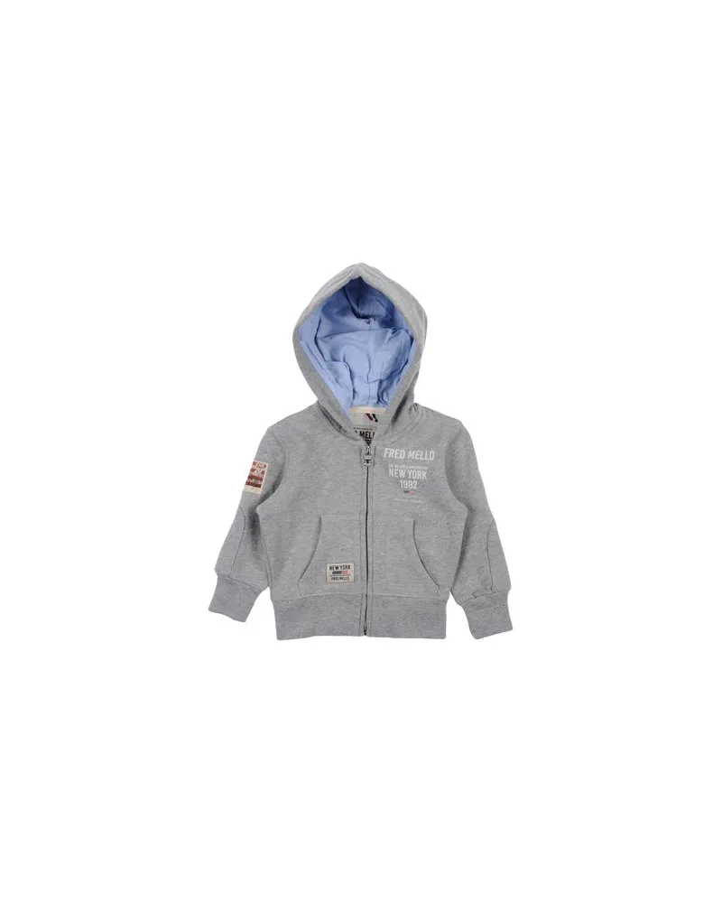 Fred Mello TOPS - Sweatshirtsauf YOOX.COM Hellgrau