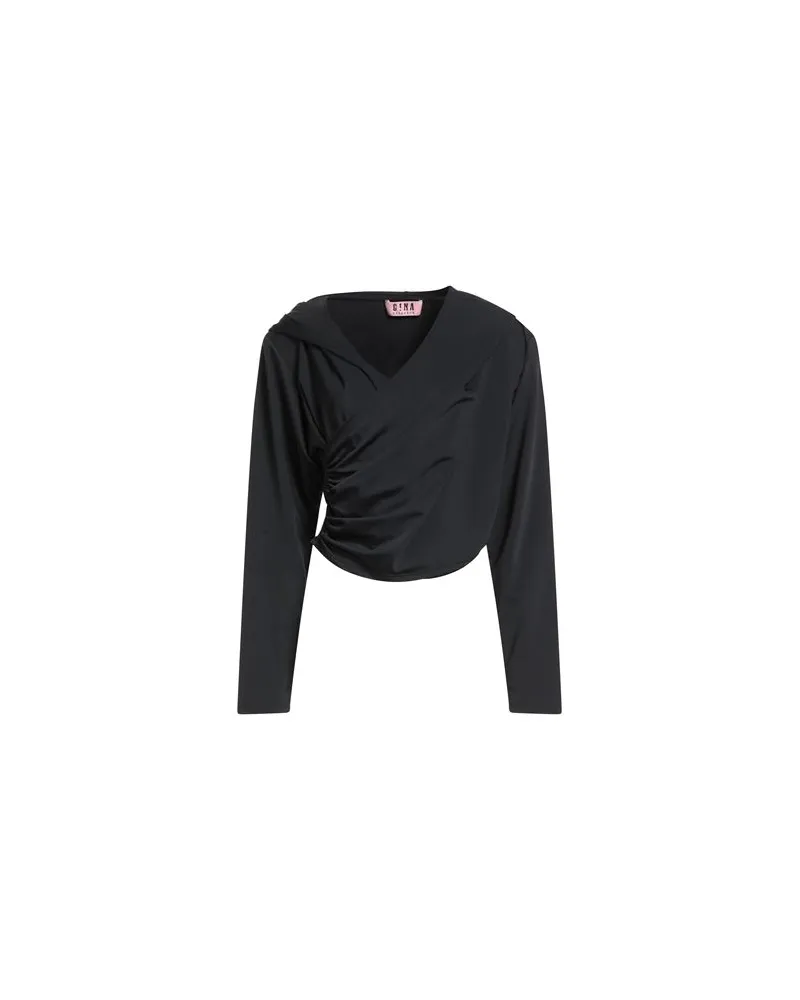 Gina Gorgeous TOPS - Topsauf YOOX.COM Schwarz