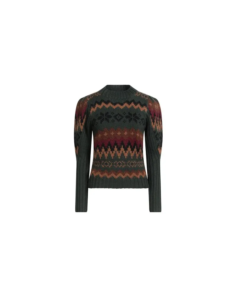 Antik Batik STRICKWAREN - Pulloverauf YOOX.COM Dunkelgrün