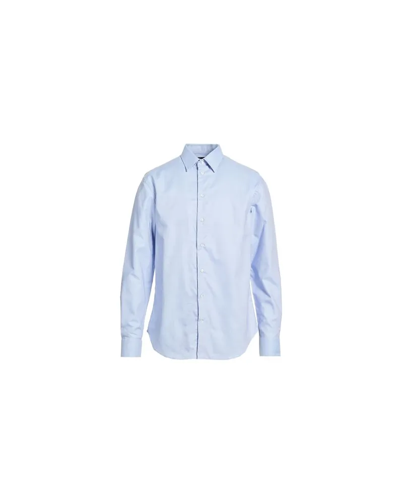 Emporio Armani TOPS - Hemdenauf YOOX.COM Hellblau