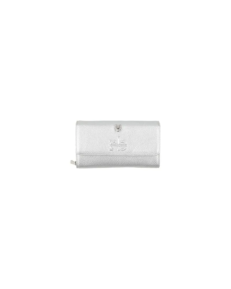 Rocco Barocco Kleinlederwaren - Brieftaschenauf YOOX.COM Silber
