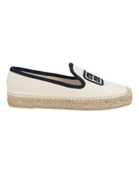 Miu Miu Espadrilles Elfenbein