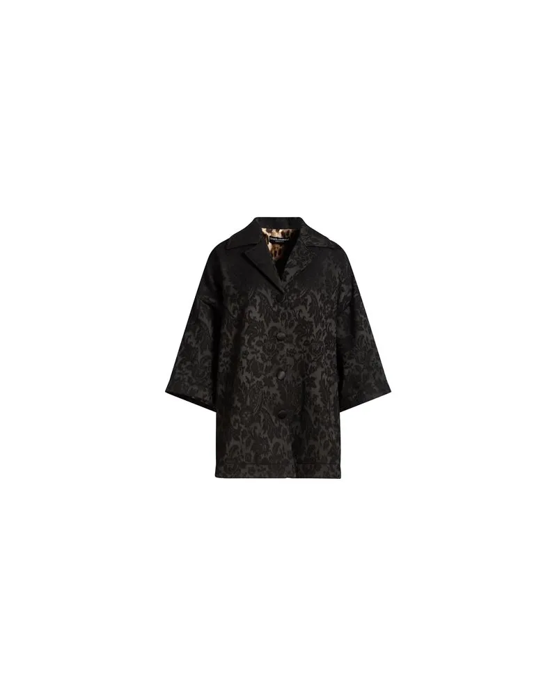 Dolce & Gabbana JACKEN & MÄNTEL - Mäntelauf YOOX.COM Schwarz