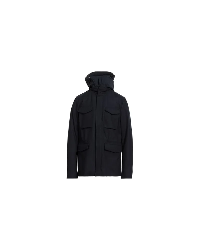 AdHoc JACKEN & MÄNTEL - Mäntelauf YOOX.COM Marineblau