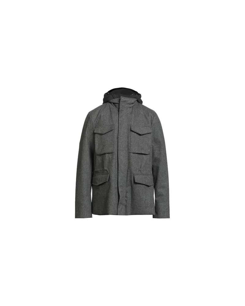 AdHoc JACKEN & MÄNTEL - Mäntelauf YOOX.COM Blei
