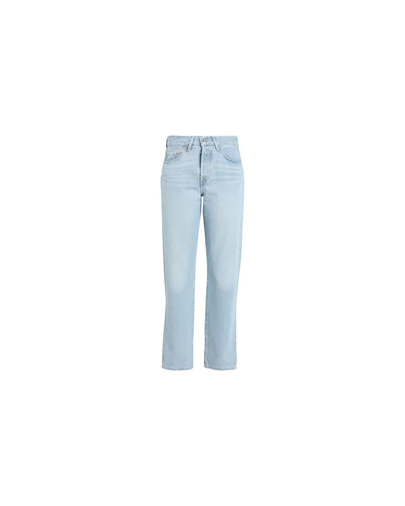 Levi's 501® 81 LIGHT INDIGO - WORN IN  - HOSEN & RÖCKE - Jeanshosenauf YOOX.COM Blau
