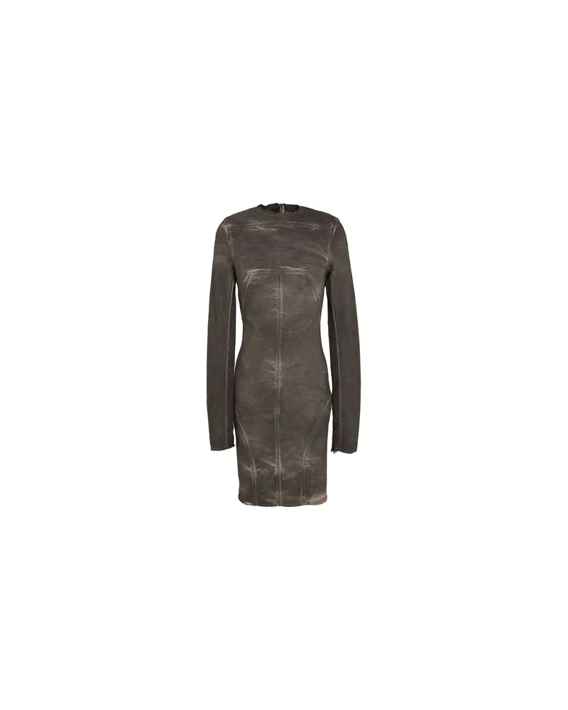 DRKSHDW by Rick Owens KLEIDER - Mini-Kleiderauf YOOX.COM Maulwurfsgrau