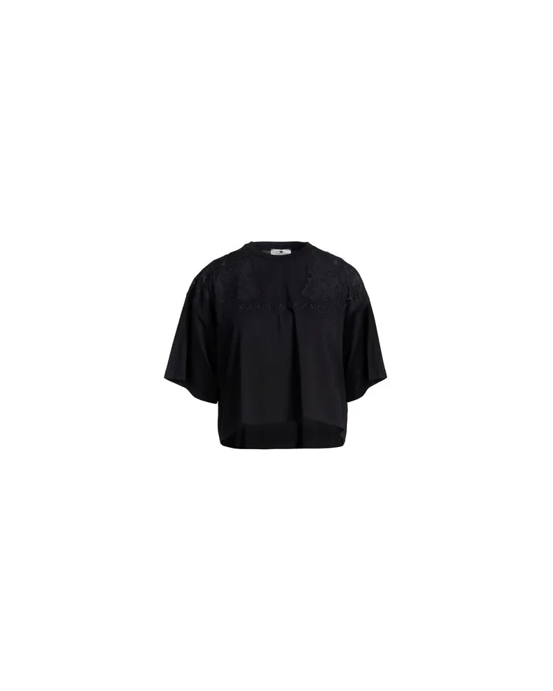 Elisabetta Franchi TOPS - T-shirtsauf YOOX.COM Schwarz