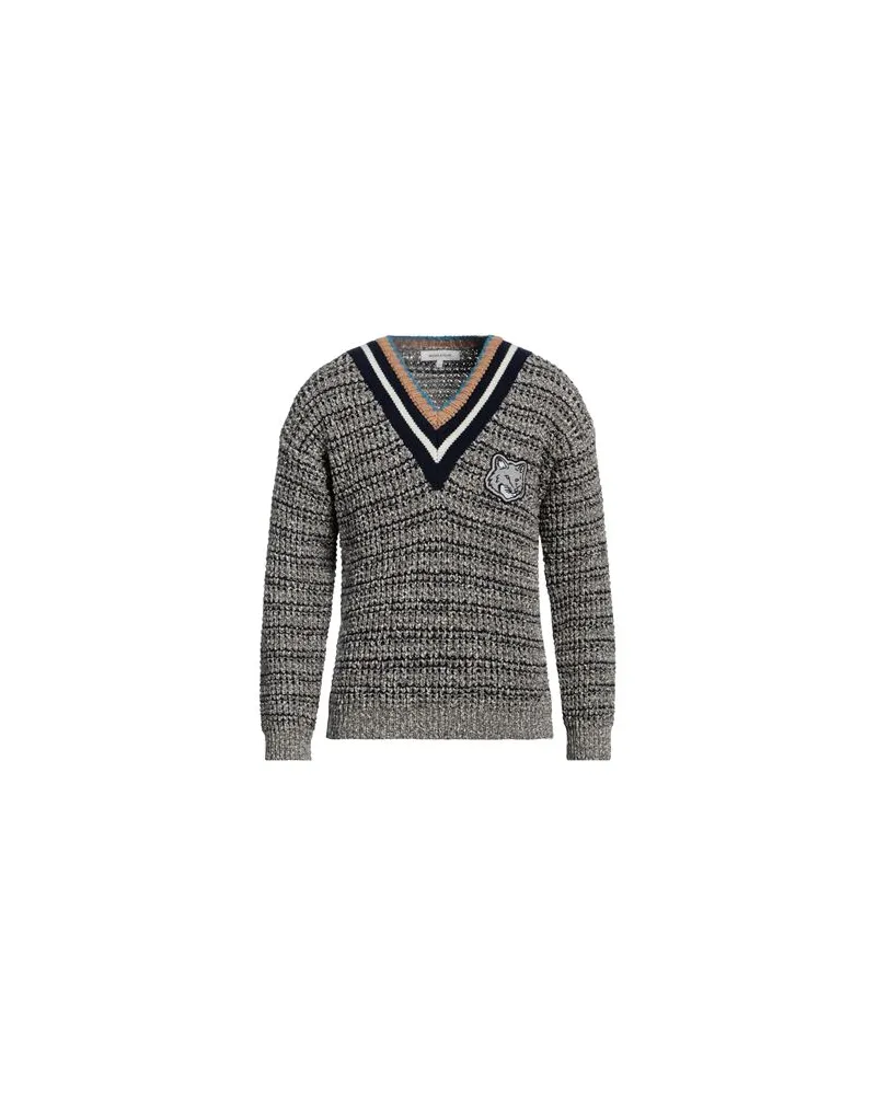 Kitsuné STRICKWAREN - Pulloverauf YOOX.COM Marineblau