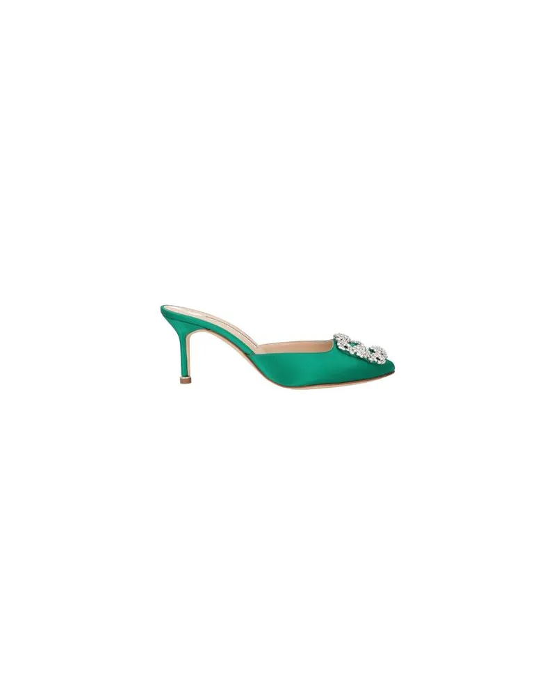 Manolo Blahnik SCHUHE - Mules & Clogsauf YOOX.COM Grün