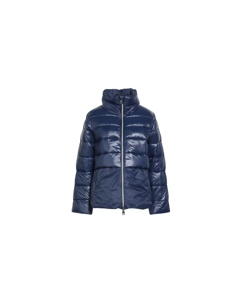 CAFèNOIR  JEANS - JACKEN & MÄNTEL - Pufferjacken & Daunenjackenauf YOOX.COM Marineblau