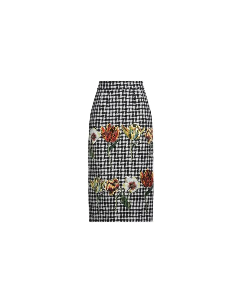 Dolce & Gabbana HOSEN & RÖCKE - Midi-Röckeauf YOOX.COM Schwarz