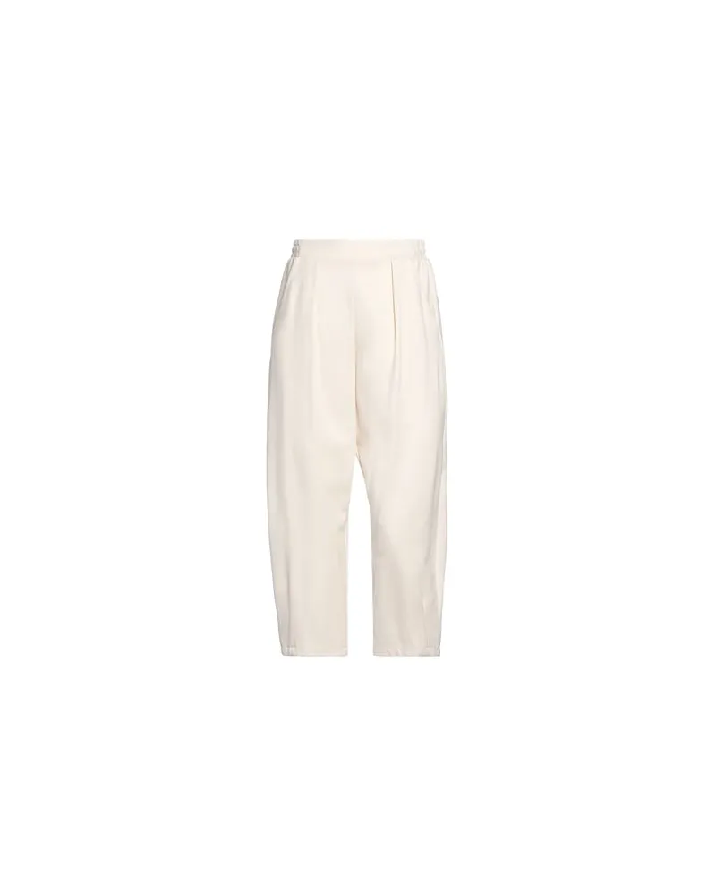 IMPERIAL HOSEN & RÖCKE - Hosenauf YOOX.COM Cremeweiß