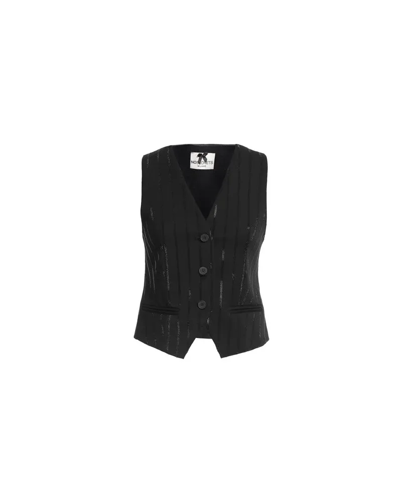 No Secrets ANZÜGE und CO-ORDS - Couture-Westenauf YOOX.COM Schwarz