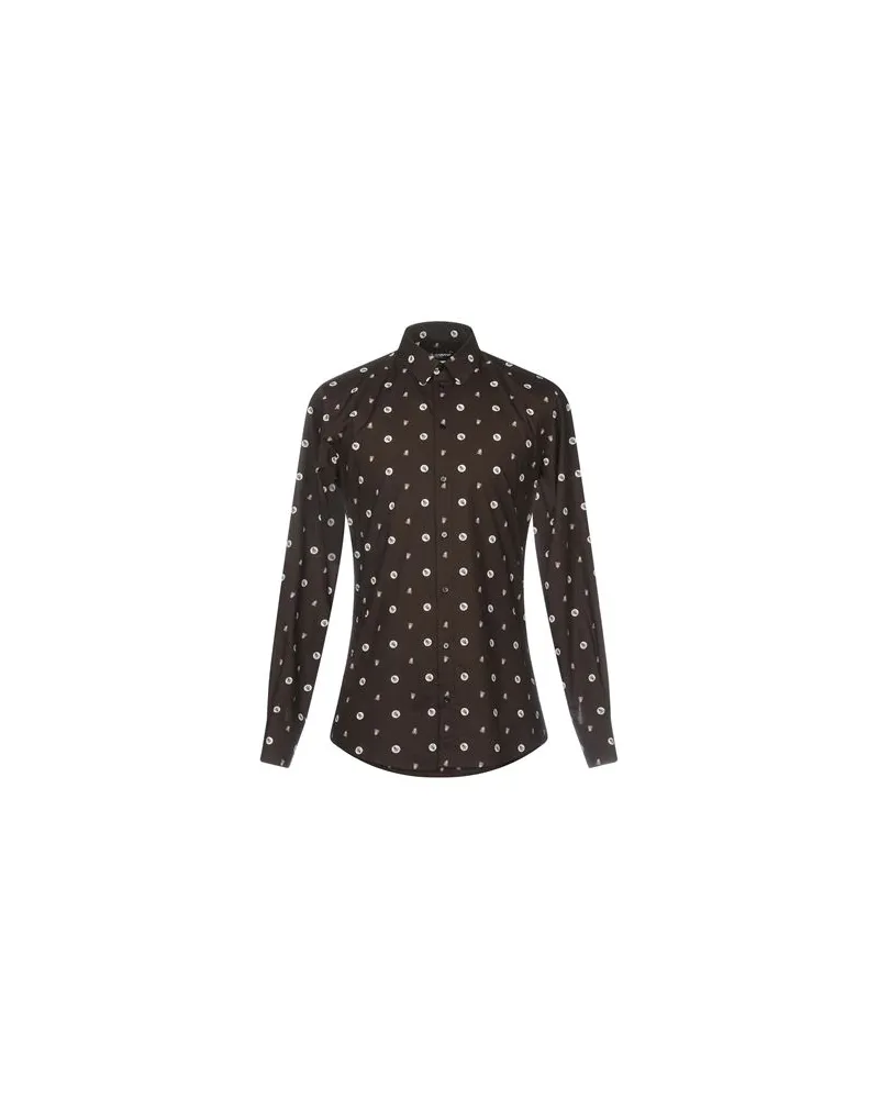 Dolce & Gabbana TOPS - Hemdenauf YOOX.COM Dunkelbraun