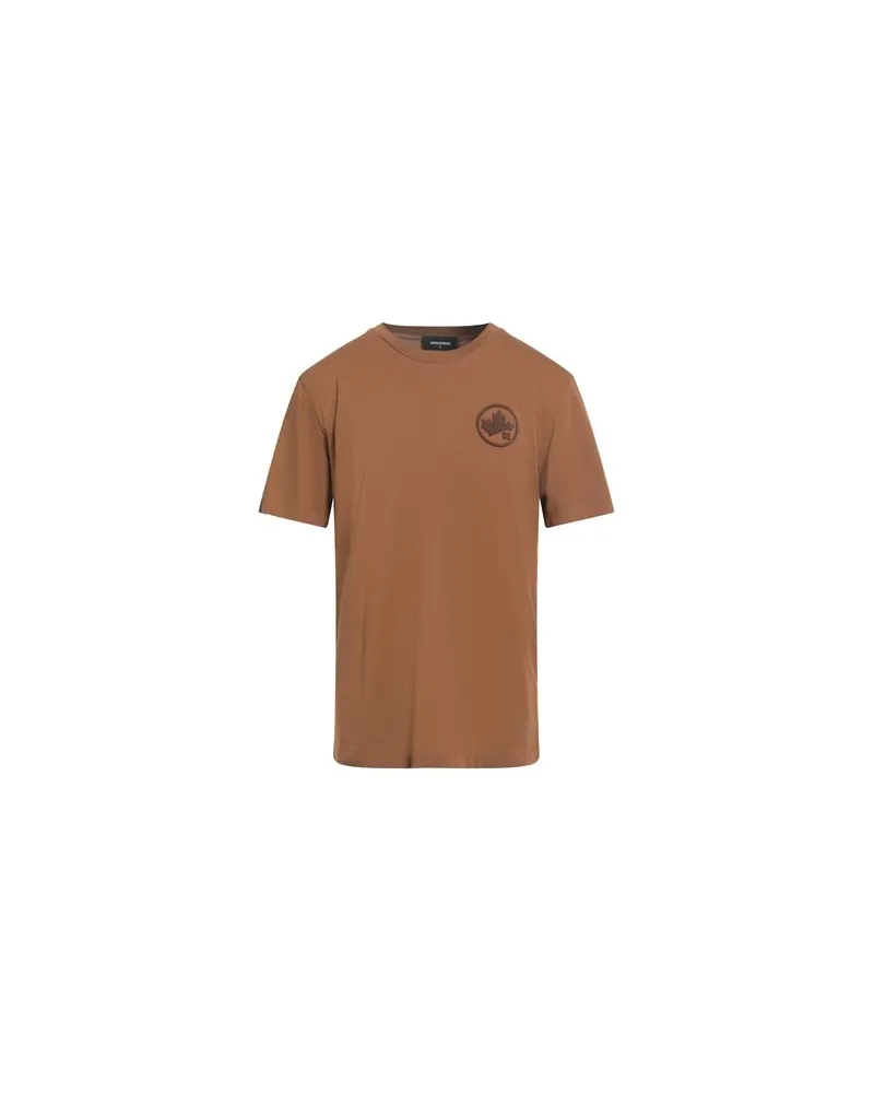 Dsquared2 TOPS - T-shirtsauf YOOX.COM Khaki