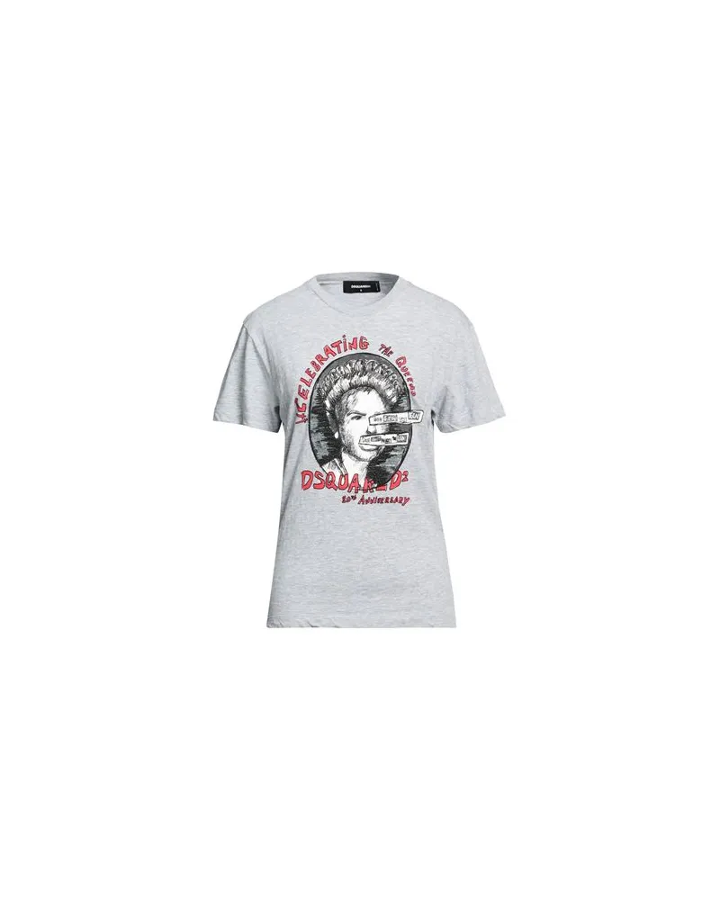 Dsquared2 TOPS - T-shirtsauf YOOX.COM Hellgrau