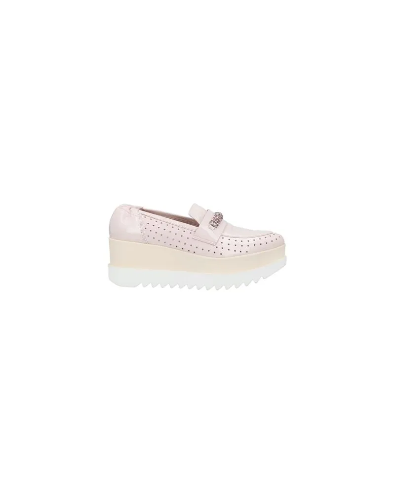 Lorenzo Mari SCHUHE - Mokassinsauf YOOX.COM Hellrosa