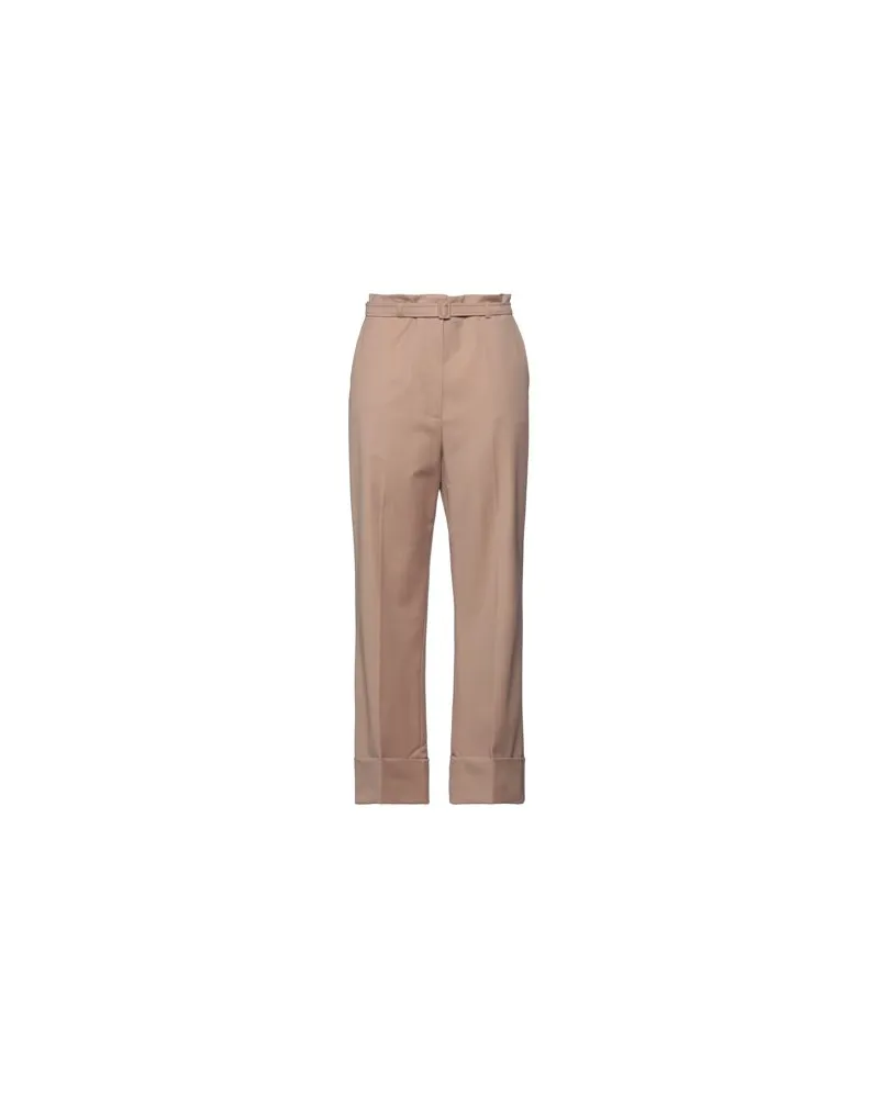 SPORTMAX HOSEN & RÖCKE - Hosenauf YOOX.COM Hellbraun