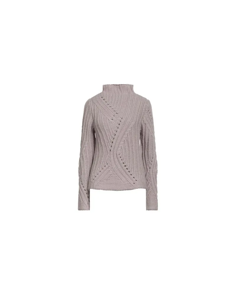 ALYSI STRICKWAREN - Rollkragenpulloverauf YOOX.COM Hellbraun