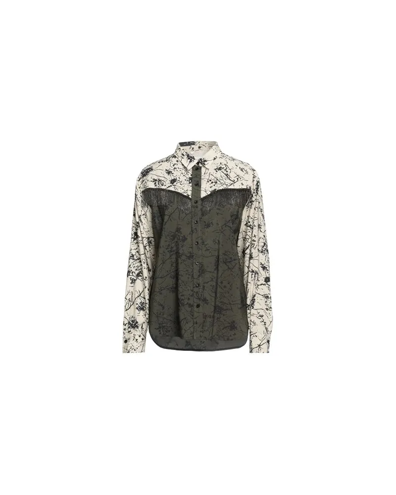8PM TOPS - Hemdenauf YOOX.COM Militärgrün