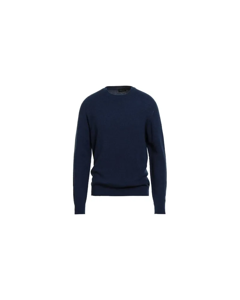 Roberto Collina STRICKWAREN - Pulloverauf YOOX.COM Marineblau