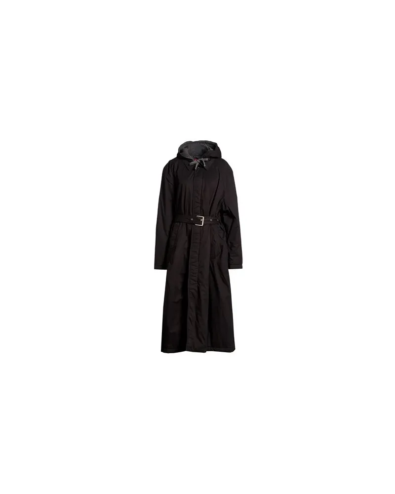 Diesel JACKEN & MÄNTEL - Mäntelauf YOOX.COM Schwarz